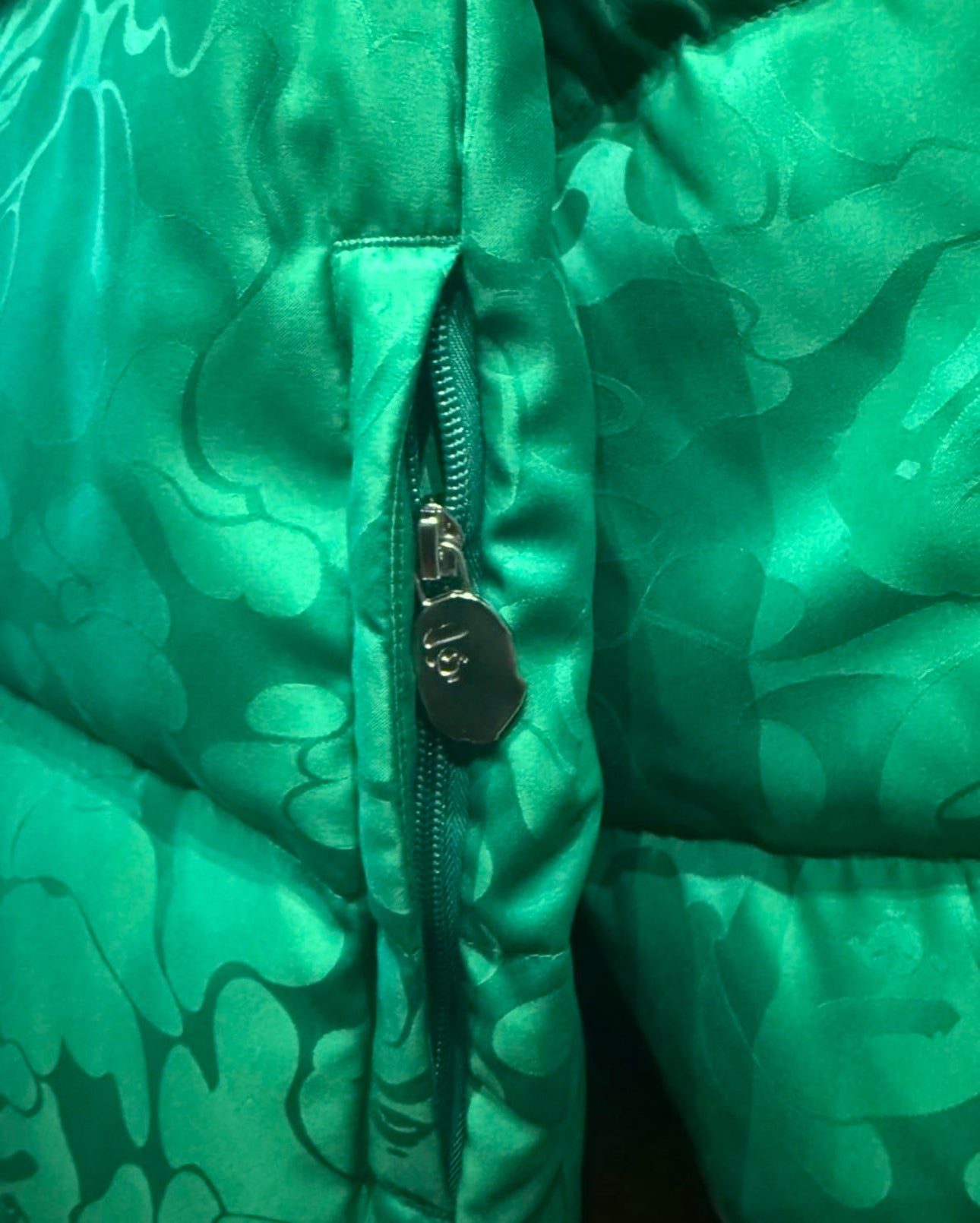Green Puffer Winter Jacket